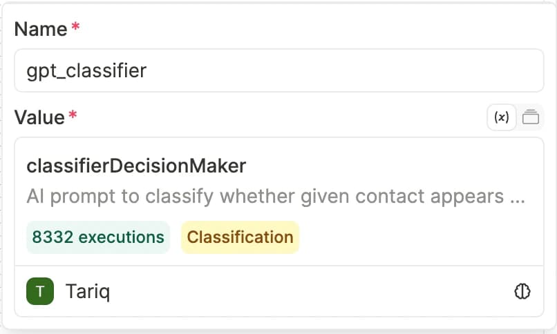 GPT classifier for stakeholder segmentation