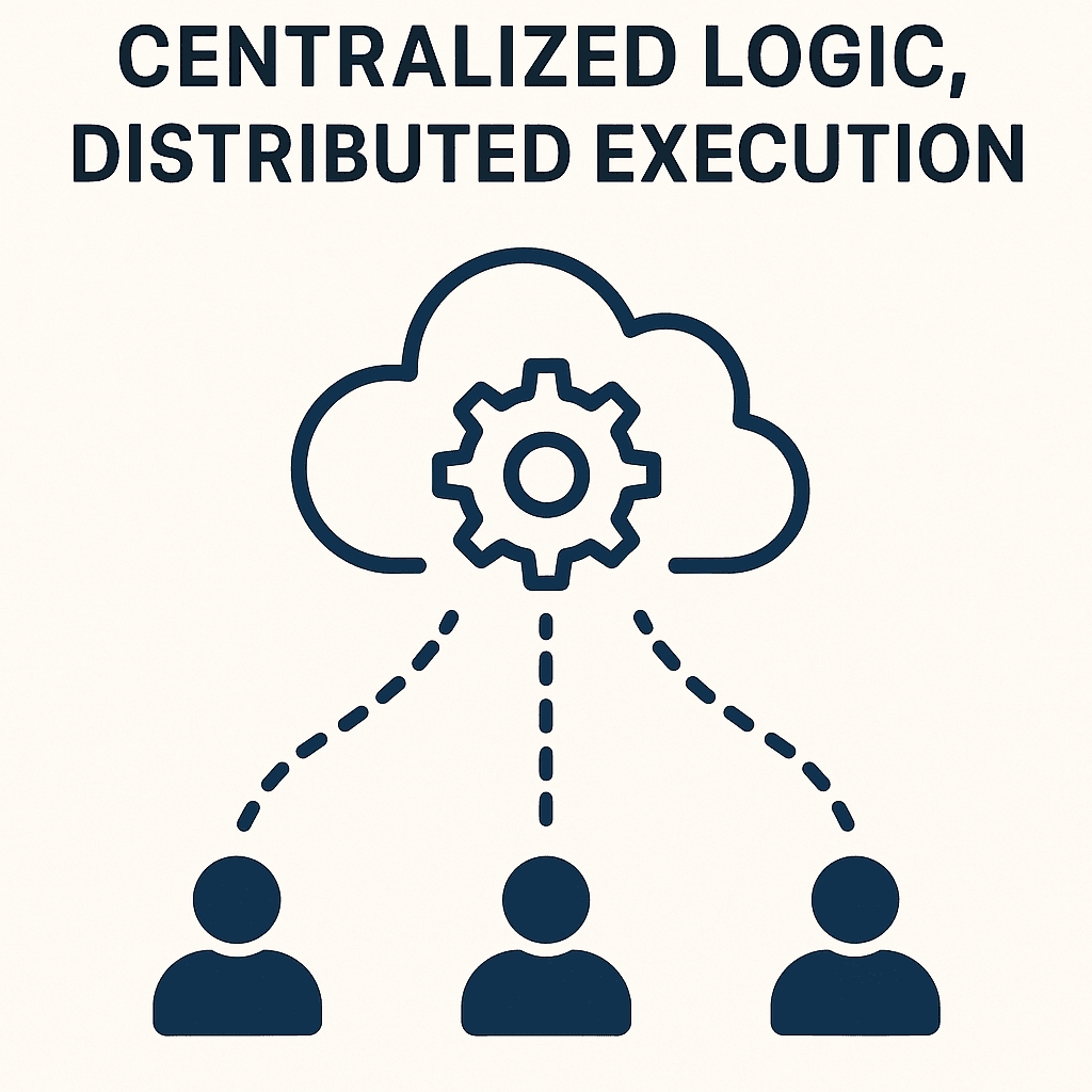 Decentralized execution