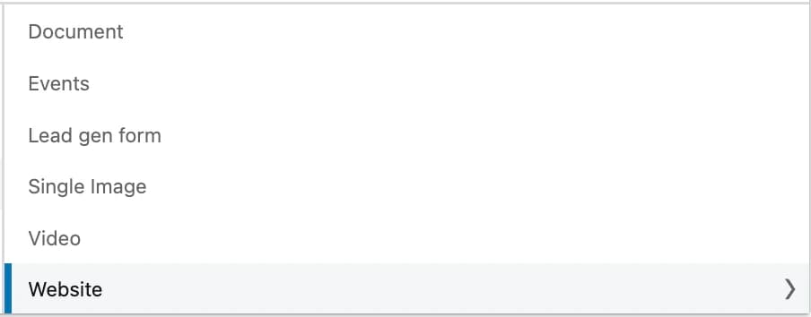 Linkedin retargeting